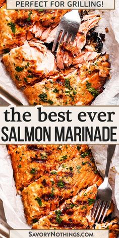 the best ever salmon marinade recipe for grilling