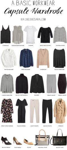 For reference. Turtleneck And Blazer, Workwear Capsule Wardrobe, Workwear Capsule, Work Capsule, Capsule Wardrobe Work, Basic Wardrobe, Minimalist Capsule Wardrobe, Printed Wrap Dresses