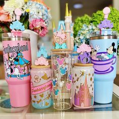 Fantasyland Inspired Reusable Drinkware Pokemon Tins, Cup Business, Disney Tumbler, Disney Cups, Disney Souvenirs, Disney Trip Planning, Disney Home, Cute Cups, Fun Cup