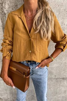 Winter Blouses, Shirt Collar Styles, Simple Blouse, Collared Shirt, Collar Blouse, True Story, Trendy Tops, Printed Blouse, Fitness Fashion