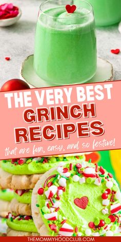 the very best grinch recipes that are fun, easy and so festive