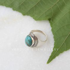 Natural turquoise ring, Sterling silver, statement gemstone ring, handmade, vintage native American style, AAA Cabochons, birthstone ring Description: Be assured that the product you order is MADE JUST FOR YOU and is not a mass produced item. The gemstone is a oval shaped TURQUOISE The rest of the ring is made from 925 STERLING SILVER i.e 92.5% pure silver. And it DOESN'T HAVE ANY LEAD OR NICKEL. I make more than 50 DIFFERENT GEMSTONES. If you want other gemstones, Please inbox me. I'll show you Bohemian Sterling Silver Emerald Ring, Bohemian Turquoise Rings With Stone Setting, Silver Turquoise Birthstone Ring For Anniversary, Bohemian Silver Turquoise Ring With Stone Setting, Silver Bohemian Turquoise Ring With Stone Setting, Bohemian Sterling Silver Oval Cabochon Rings, Bohemian Turquoise Ring With Oval Cabochon For Gift, Handmade Silver Turquoise Ring For Anniversary, Bohemian Adjustable Turquoise Ring With Oval Cabochon