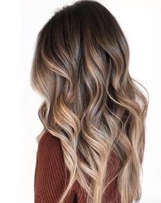 Warm Balayage, Brown And Blonde, Ombre Hair Blonde