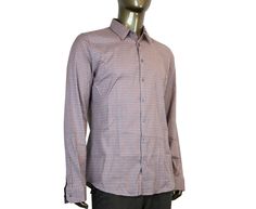 Made up of 100% Cotton Size Type: Regular, Sleeve Length: Long Sleeve, Fit: Slim Fit, Pattern: Plaids & Checks, Cuff Style: Standard Cuff Measurements:- Size Type: Regular; 43 / 17, 41 / 16, 39 / 15.5 Original Gucci tags included Made in Italy Gucci Cotton Shirt For Work, Gucci Cotton Shirt For Workwear, Gucci Button-up Shirt For Spring, Gucci Spring Button-up Shirt, Spring Gucci Button-up Shirt, Designer Fitted Multicolor Shirt, Gucci Spread Collar Shirt For Work, Elegant Gucci Button-up Shirt, Gucci Spring Workwear Shirt