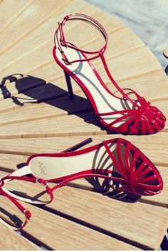 Red High Heels, Exclusive Shoes, Red High, Shoe Boot Sandals, How To Make Shoes