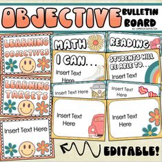 an interactive bulletin board for students to use