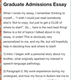 an image of a graduate's college application with the words graduate, i wrote to you