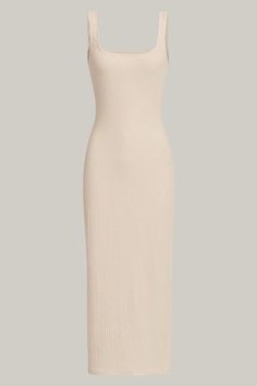 Elevate your style with our Summer Solid Tank Dress, a sleek and sophisticated piece perfect for any occasion. Crafted with luxurious knitted fabric, this dress features a slim fit and a natural waistline, creating a flattering silhouette. The elegant square neckline and sleeveless design add a touch of class, while the rib-knit details and pencil hem enhance the overall aesthetic. Embrace the beauty of simplicity with this premium dress that offers slight stretch for maximum comfort. 95% Polyes Girly Winter, Bandage Jumpsuits, Beauty Of Simplicity, Knit Tank Dress, Plus Size Jumpsuit, Plus Size Shopping, Denim Jumpsuit, Shop Swimwear, Bandage Dress