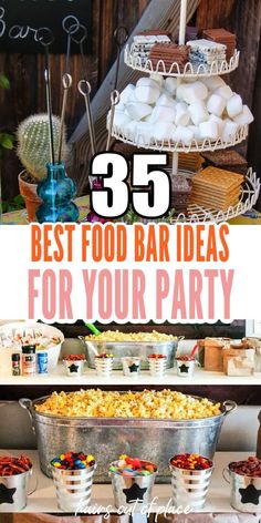 the best food bar ideas for your party