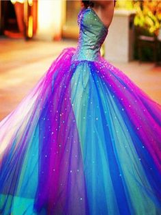 Multicolor Fitted Bodice Dress For Wedding, Prom Dresses Colorful, Colorful Prom Dresses, Rainbow Wedding Dress, Colorful Floor, Rainbow Wedding, Long Prom Gowns, Long Prom Dresses, Colored Wedding Dresses