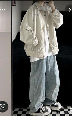 Seoul Aesthetic Fashion, Korean Baggy Clothes, Baggy Minimalist Outfit, Outfit Winter 2023 Women, Acubi Fashion Modest, Modest Acubi Fashion, Asethic Outfits, Baggy Girls Outfit, Korean Tomboy Style Outfit