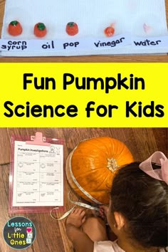 Fun Pumpkin Science & STEM Activities for Kids - find hands-on pumpkin science, STEM, art, math activities to engage preschool, kindergarten, & elementary students this fall! Stem Activities For Toddlers, Pumpkin Science Experiment, Stem Challenges For Kids, Pumpkin Investigation, Halloween Stem Activities, Science Stem Activities