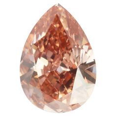 an orange diamond on a white background