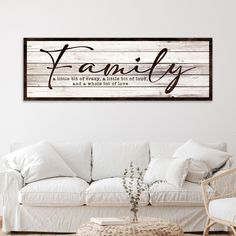 A Little Bit Of Crazy Family Quote Signs, Wall Sayings Decor Quotes Living Room, Living Room Sayings, Family Wall Art Ideas, Diy Wall Collage Ideas, Wall Collage Ideas, Diy Wall Collage, Family Sayings, Family Friendly Living Room