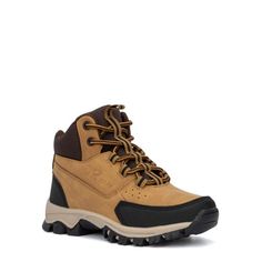 Keep your little guy on top of the shoe game with the Phoenix boot. It features a hiking-like style with a rubber lugged sole and lace-up closure. Size: 4.  Color: Yellow.  Gender: male.  Age Group: kids. X Ray, Lug Sole, Boys Shoes, Shoe Game, Kid Shoes, Kids Shoes, Clothing And Shoes, Lace Up, Yellow