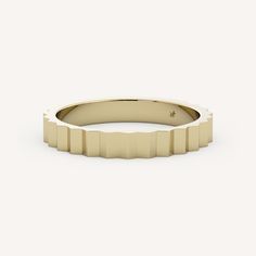 Modern Formal Bands With Polished Edges, Modern Yellow Gold Rings With Decorative Band, Modern 14k Gold Band, Modern 14k Gold Jewelry With Polished Edges, Modern 14k Gold Thick Band, Modern 14k Gold Stackable Bands, Modern Stackable 14k Gold Bands, Modern Gold Jewelry With Decorative Band, Modern 14k Gold Bands With Polished Finish