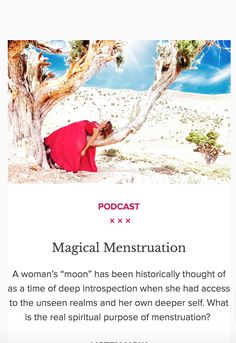 A woman’s “moon” has been historically thought of as a time of deep introspection when she had access to the unseen realms and her own deeper self. What is the real spiritual purpose of menstruation?   Yet, it’s an accepted idea in our culture that women are “cursed” with their “time of the month.”  Menstruation is viewed as an untimely, unsightly experience that women need to endure...  Except that this is bullshit. Menstruation Spiritual, Sacred Menstruation, Hormonal Birth Control, Muscle Atrophy, Time Of The Month, Feminine Health, Let It Flow, Spiritual Power, Self Realization