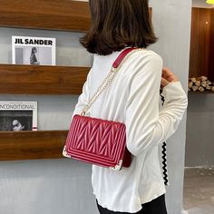 Welcome To Wenkouban Store!Material : PU LeatherSzie: 22cm* 15cm* 9cm Color: black, beige, red, khaki Small Shoulder Bags, Back To College, Black Khakis, Handbags For Women, Chanel Boy Bag, Soft Leather, Shoulder Bags, Bags Designer, Crossbody Bag