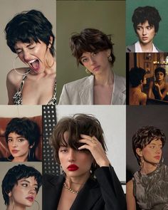 Boxie Haircut Girl, Alexa Demie Short Hair, Goth Pixie Cut, Take Care Of Wavy Hair, Easy Routine, Glamorous Curls, Effortless Waves