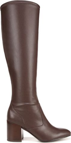 Franco Sarto Talfer Tall Boot (Women) | Nordstromrack Brown Square Toe Knee-high Boots In Faux Leather, Brown Square Toe Knee-high Faux Leather Boots, Brown Faux Leather Knee-high Boots With Block Heel, Faux Leather Square Toe Heeled Boots For Office, Faux Leather Heeled Boots With Square Toe For Office, Office Faux Leather Heeled Boots With Square Toe, Embossed Boots, Tall Boot, The Square