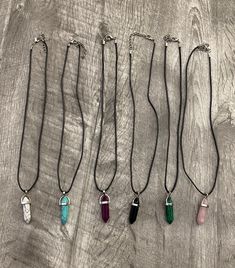 Trendy Crystal Rope Necklace Colors Available: Green Marble White Marble Turquoise Marble Pink Purple Turquoise Marble, Marble Pink, Crystal Necklaces, Wooden Necklace, Cabochon Pendant, Love Charms, Green Marble, Rope Necklace, Pink Marble