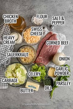 the ingredients to make this recipe include meat and cheese