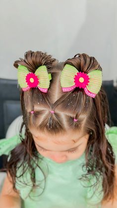 Disneyland Hair, Rodeo Hair, Girl Hairdos, Picture Day Hair, Baby Girl Hairstyles Curly, Girly Hairstyles, Cute Toddler Hairstyles, Girls Hairstyles Easy, Kids Curly Hairstyles