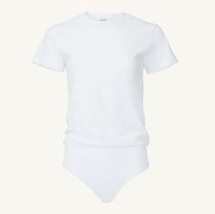 Boxy Tee Bodysuit – Shop Ambitionist Capsule Wardrobe 2022, In Disbelief, Shirt Bodysuit, Wearing Color, Spring Capsule, Summer Capsule, Build A Wardrobe, Spring Capsule Wardrobe, Summer Capsule Wardrobe