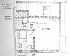 the floor plan for a small house with lots of room to put in it,