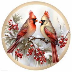 Winter Sign, Cardinal Sign, DCO-00418, Sign For Wreath, 10 Round Metal Sign - DecoExchange® Cardinal Birds Art, Bird Coloring, Small Easel, Hanging Bedroom, Mod Podge Crafts, Watercolor Clouds, Easter Sign, Christmas Artwork, Grapevine Wreaths