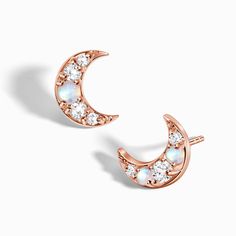 Dainty Moon Phase Earrings, Celestial Moon-shaped Pierced Cartilage Earrings, Celestial Moon Shaped Pierced Cartilage Earrings, Dainty Moon-shaped Moon Phase Earrings, Mystical Crescent Earrings For Gift, Dainty Moon-shaped Earrings, Dainty Half Moon Earrings With Moon Charm, Dainty Half Moon Charm Earrings, Celestial Moon Phase Moon Earrings