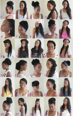 30 x boxbraids haarstijlen -small Box Braids Updo, Braids Styling, Style Bob, Braids For Black, Short Box Braids, Braids Styles, Long Box Braids, Try On Hairstyles