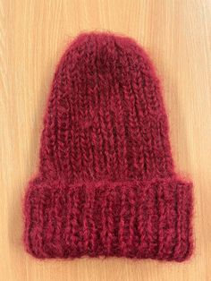 Hand knitted hat made from 80% WM Mohair 20% PA Poliammide. This beanie features a cozy turned-up cuff and a chunky ribbed structure, of the head's circumference. one size to all ( for 53-60 cm) The weight is approx. 84g  2.96oz   Care tips: The hat should washed by hands in warm (30 degrees C). Note: Shade of colors may vary on your monitor. Thank you for visiting my shop! Hand Knit Hat, Winter Knits, Winter Accessories, Socks And Hosiery, Hat Making, Hosiery, Beanie Hats, Hats For Women, Festival Season