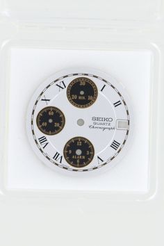 Seiko 7T326F98X919 Dial 7T32-6E50 Age Of Discovery White Chronograph Watch, White Quartz Chronograph Watch, Seiko Rectangular Watch, Grand Seiko Watch, Seiko Srpd55k1, Seiko Swr053, Age Of Discovery, Seiko 5 Military, Watch Case