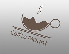 the logo for coffee mount is shown