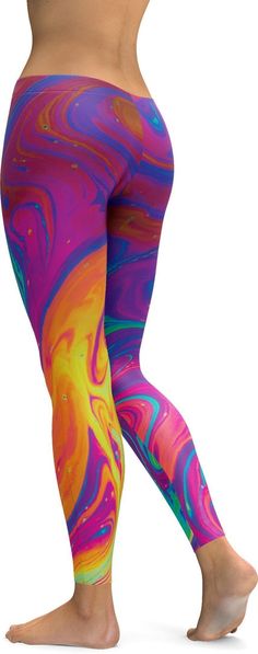 With these abstract Colorful Splash patterned Leggings, you will have an abundance of colors. You can wear these to the gym, festivals or out and about. Go crazy and start combining these leggings with anything and everything. Fun Multicolor Stretch Leggings, Crazy Leggings, Funky Leggings, Stretch Multicolor Printed Leggings, Multicolor Moisture-wicking Leggings For Gym, Multicolor Graphic Print Stretch Leggings, Unique Leggings, Spring Tie-dye Stretch Leggings, 100 Squats