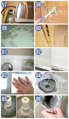 the instructions for how to clean a kitchen sink