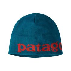 Patagonia's Beanie Hat is a year-rounder that has all the warmth you need for an epic day of backcountry skiing along with the flair to fit right in when you mosey on up to the bar afterward. The clean lines and soft 100% recycled polyester fabric make it the perfect companion for warming up on a chilly morning of bouldering, or you can slide it under a helmet or hood when the summit ridge beckons. With its tight knit, this lightweight and stuffable beanie provides all-day, no-itch warmth and co Patagonia Beanie, Patagonia Trucker Hat, Account Aesthetic, Clothing Coquette, Patagonia Hat, Cool Beanies, Patagonia Logo, Dr Closet, Alpine Style