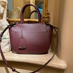 Brand New Zara Burgundy Bag No Tag But Never Used Fall Satchel With Detachable Strap For Errands, Tan Satchel With Top Handle For Errands, Chic Satchel With Detachable Strap For Errands, Zara Satchel With Adjustable Strap, Zara Crossbody Shoulder Bag For Errands, Zara Travel Satchel With Adjustable Strap, Zara Satchel With Adjustable Strap For Everyday, Zara Shoulder Bag With Adjustable Strap For Errands, Tan Office Satchel