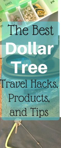 the best dollar tree travel hacks, products and tips