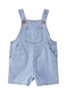 Made with organic cotton, this shortall is so special for spring. From the functional pockets to the faux wood buttons, this one-piece is designed with heirloom quality that lasts from one baby to the next. Crafted in the purest organic fabrics and sustainable materials, Little Planet is a return to simplicity where thoughtful essentials and timeless pieces are made to gift or to hold on to. | Little Planet by Carter's Baby Boys Chambray Shortall, 12 Months Carters Baby Boys, Wood Buttons, Organic Fabrics, First Baby, Faux Wood, Sustainable Materials, Baby Boy Outfits, 3 Months