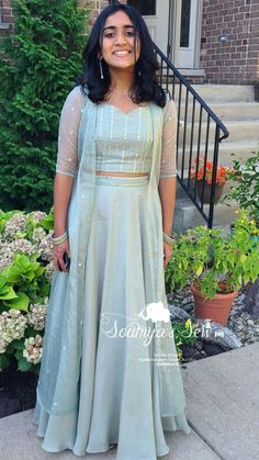 Onam Outfits, डिजाइनर कपड़े, Simple Lehenga