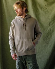 Our Vintage French Terry Pullover is crafted with luxurious comfort in mind. Made from a mid-weight 400 gram 100% cotton that's pre-shrunk for the perfect fit. Garment dyed and washed for a soft finish. Model is 6’3” and 195 lbs, wearing a size large. Solid Color Relaxed Cotton Sweatshirt, Relaxed Solid Color Cotton Sweatshirt, Washed Cotton Sweatshirt For Loungewear, Everyday Washed Cotton Sweatshirt, Washed Cotton Sweats With Relaxed Fit, Winter Cotton Washed Sweats, Winter Washed Cotton Sweats, Faded Cotton Sweatshirt For Loungewear, Faded Washed Sweatshirt For Loungewear