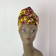 Handmade African Print Ankara Orange Multicolor Kente Headwrap 100% Cotton Handmade 22”X60” Ankara Headwrap, Yoga Hair, Cat Ear Headband, Workout Headband, Butterfly Hair Clip, Flower Hair Comb, Handmade African, Wedding Hair Flowers, Christmas Hair