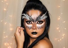 Horse Makeup, Makeup Cc, Bird Costume, Smink Inspiration, Diy Costume