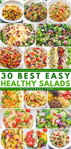 the 30 best easy healthy salads