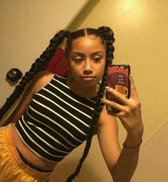 Hair Afro, Cool Braid Hairstyles, Braids Locs, Girls Braids, Hair Laid, Baddie Hairstyles, Afro Hairstyles, Black Girls Hairstyles, Natural Hairstyles