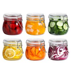 PRICES MAY VARY. [Airtight Food Storage Jar] ComSaf glass jar with airtight lid is made of food-graded glass which is non-toxic, odorless and 100% BPA free. Each glass container is well sealed, equipped with a silicone gasket and a stainless steel locking clamp to make sure your food stay clean, fresh and safe while in storage. [Just a Glance at What’s Inside] Thanks to the crystal glass, you’ll always know how much is left in the jar and how the preserved food is progressing without removing th Canning Beans, Glass Containers With Lids, Spice Set, Jar Storage, Airtight Food Storage, Glass Storage Jars, Glass Canisters, Glass Food Storage, Storage Canisters