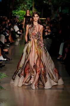 Elie Saab Haute Couture Spring- Summer 2015 Fashion Show Couture 2015, Spring Summer Fashion Trends, 2015 Fashion Trends, Elie Saab Spring, Fashion Week 2015