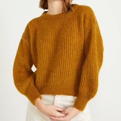 Rust Nude Mohair Sweater Pumpkin Sweater, Pumpkin Lights, Mohair Sweater, Fall Trends, European Fashion, Rust, In Italy, Turtle Neck, Copper